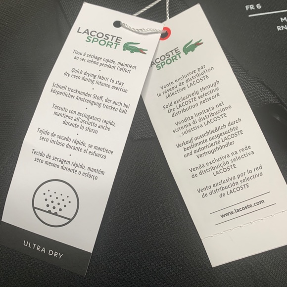 SOLD ON MERC Lacoste Sport Men's Polo - Picture 3 of 4